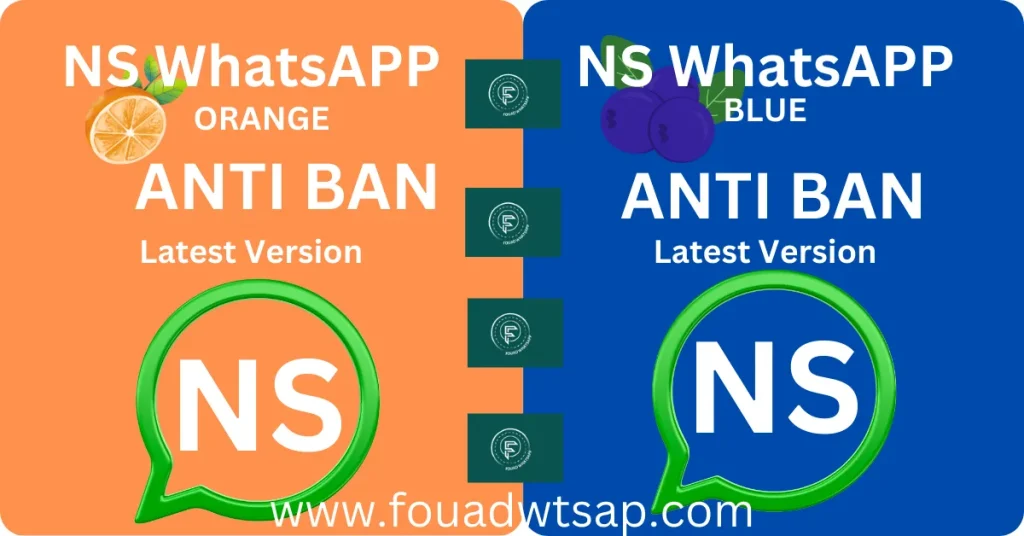 NS WhatsApp Orange NS WhatsApp Blue